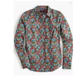 J.Crew Perfect shirt in Liberty® primrose floral